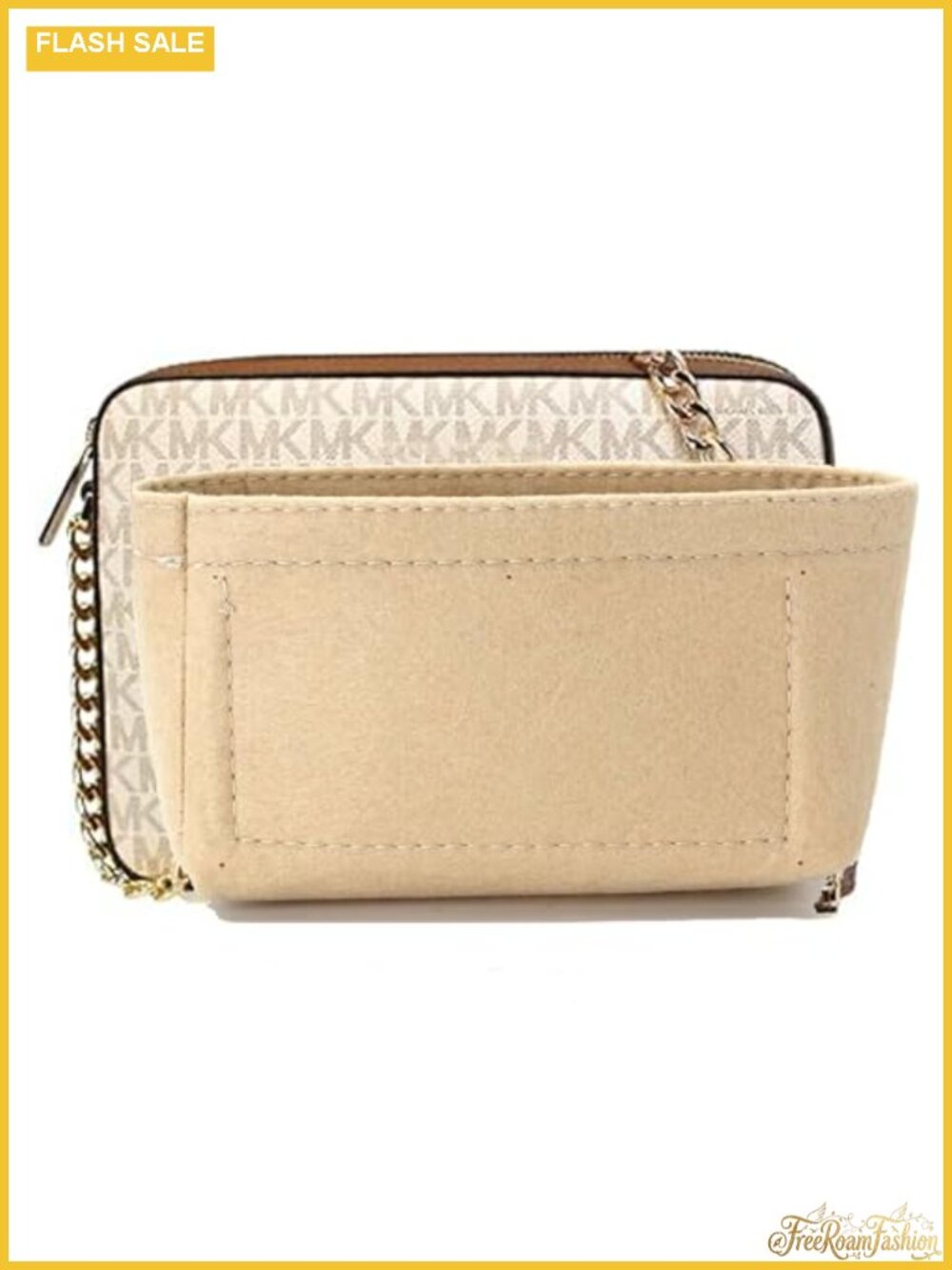 Suede Crossbody Bag Organizer Insert Large Tote Inner Bag In Bag
